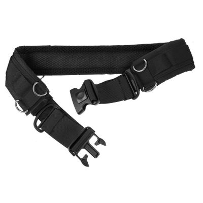 ARTIBETTER 1pc Multi-function Camera Belt for Photographers Waist Strap Expandable Sockets for Lens Bag and Accessories Black