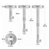 CAOJLjiaxiang-2012 Projector Mount Projector Hanger Hanging Bracket Projector Fixed Bracket Hanging Ceiling Telescopic Hanging Bracket Home Hanging Bracket Projector Bracket(Small) view 2