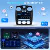 4+64G for Chrysler PT Cruiser 2005-2010 Android Car Radio Stereo,Wireless CarPlay Android Auto,9 inch IPS Touchscreen Car Stereo Bluetooth5.0, GPS, WiFi, SWC,59UI,32EQ AI DSP + HD Backup Camera view 4