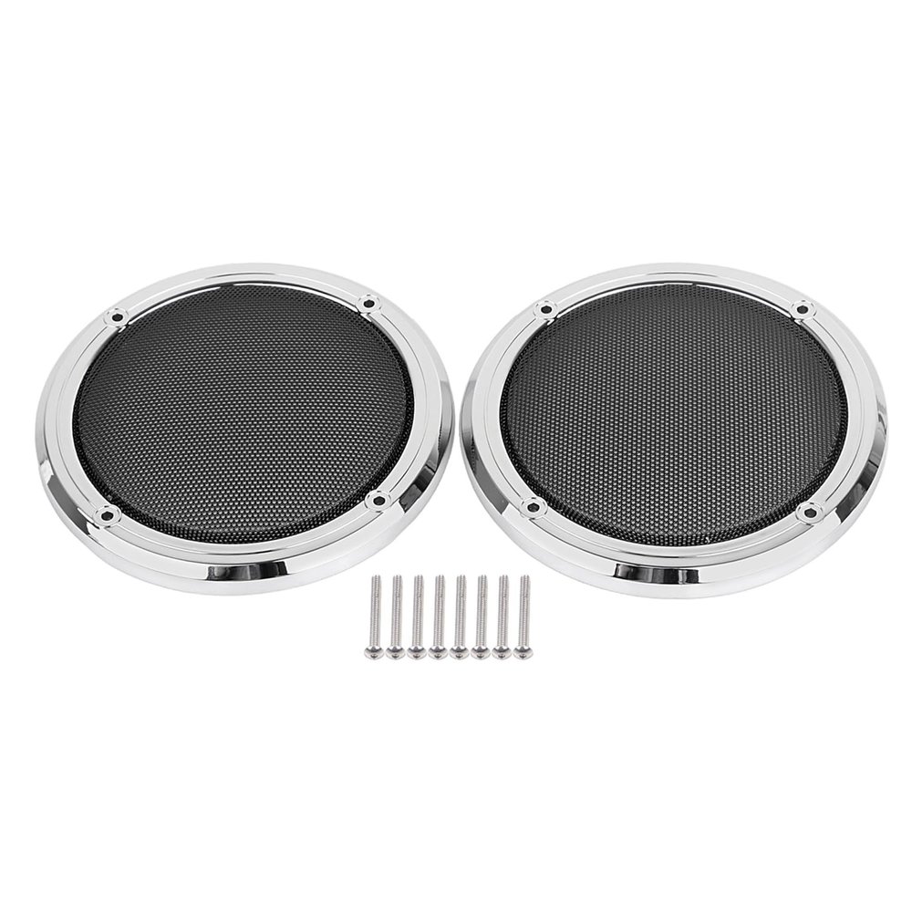BID4ZE Rear Tour Pack Speaker Pod Grilles For Harley Electra Glide Ultra Classic FLHTCU Tri Glide Ultra FLHTCUTG 2014-2023 Road Glide Ultra FLTRU/Limited FLTRK 2016-2019
