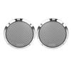 BID4ZE 6.5" Saddlebag Lid Speaker Grill Cover Kit For Harley Touring Electra Glide Standard FLHT Road Glide FLTR Road King Classic FLHRC Street Glide Special FLHXS 1983-2023 view 1