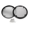 BID4ZE Motorcycle Rear Tour Pak Speaker Trim Mesh Cover For Harley Street Glide FLHX 20062013 Electra Glide Classic FLHTC 19962013 Trike Street Glide FLHXXX 20102011 view 3
