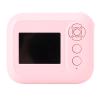 Fockety Instant Print Camera, 48MP 1080P HD Lens 6X Zoom Print Black and White Photos, MP3 and Game, Instant Print Digital Camera for Adults and Kids, Christmas Birthday Gifts (Pin k) view 1