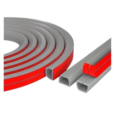 ZSAZSO 6m Trapezoid Slot Floor Cord Cover Cord Protector Electric Wire Slot Cable Manage Cable Hider(A-Grey)