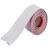 ZSAZSO 2 Pcs PVC Floor Cord Cover Trunking Floor Anti Stepping Artifact Invisible Exposed Wire Routing Trunking(Black Gold,1M_38MM) view 2
