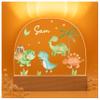 florithings Dino Night Light/Light Up Dinosaur Night Light/Color Changing Dino Lamp/Cute LED Dinosaur Lamp for Boys/Safe, Non-Toxic Design Perfect for Nursery view 1