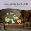 florithings Dino Night Light/Light Up Dinosaur Night Light/Color Changing Dino Lamp/Cute LED Dinosaur Lamp for Boys/Safe, Non-Toxic Design Perfect for Nursery view 3