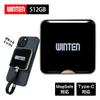 WINTEN MagSafe Compatible 512GB External SSD Portable Type-C USB 3.2 3D TLC (Read: 2000MB/s, Write: 1500MB/s) WT700-PSSD-512GB view 2