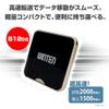 WINTEN MagSafe Compatible 512GB External SSD Portable Type-C USB 3.2 3D TLC (Read: 2000MB/s, Write: 1500MB/s) WT700-PSSD-512GB view 3