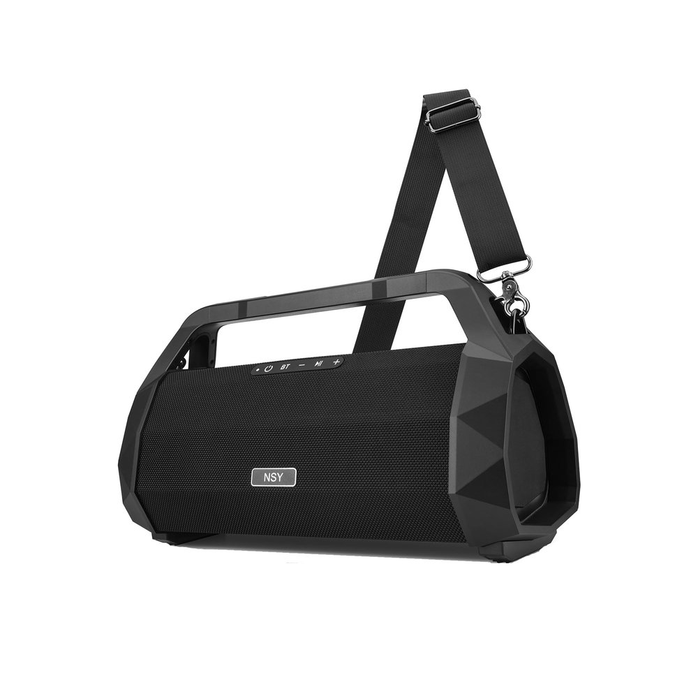 NSY Audio 120W Outdoor Boombox, Portable Waterproof Bluetooth Speaker with TWS, Punchy Bass, Built-in Strap & Handle, 30H Playtime for Parties, Beach, Gym, Patio