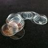 JOEBO Microscope Kit 100pcs Large Circular Coverslip Slides Transparent Cover Slide Slips Round Blank Slides Optical Instrument Microscope Lens Adapters(Dia. 18mm) view 3