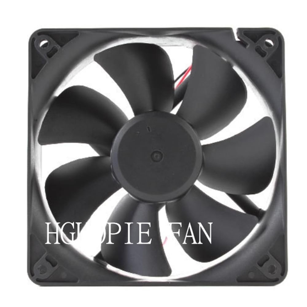 HGUOPIE EEC0382B1-000C-A99 120X120X38MM DC24V 9.2W 12CM 2-Wire Silent Inverter Cooling Fan