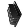 Vertical Laptop Stand 2-Slot Desktop Stand Holder with Adjustable Dock Aluminum Alloy Laptop Stand for Desk Compatible with 17 Laptops (Black) view 1