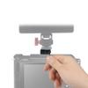 NovelGoal Cold Shoe Mount with 1/4" Screws & Anti-Reversal Positioning Pin, Quick Release Adapter for SLR A7C/XT4 Camera (1,with Disk Mounting Black) view 2