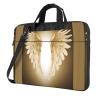 Angel Wing Print Laptop Bag Premium Laptop Bag With Shock-Absorbing Lining, For Everyday Use And Travel view 1
