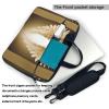 Angel Wing Print Laptop Bag Premium Laptop Bag With Shock-Absorbing Lining, For Everyday Use And Travel view 3
