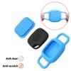 Dog Collar Holder for Tile Mate 2024/2022 Bluetooth Tracker, Anti Lost Waterproof Silicone Soft Case Secure Protective Cover Finder for Keys, Bags, Cat Dog Collar Tag, 2 Pack (Red) view 3