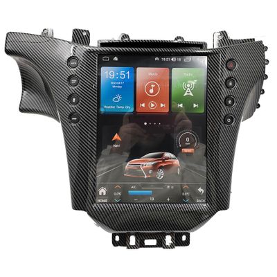 12.1" Car Radio Stereo for Maserati GT 2007-2015 GranTurismo Panio Vertical Screen Multimedia Player Car GPS Navigation Head Unit-Carbon Fiber