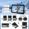 10.1 inch Single Din Car Stereo Wireless CarPlay Android Auto, Rimoody Rotational Touch Screen 1280x720 Car Radio with Bluetooth 5.2 FM/AM/RDS/EQ USB/AUX/TF/SWCCar Audio Receiver Backup Camera view 3