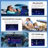 10.1 inch Single Din Car Stereo Wireless CarPlay Android Auto, Rimoody Rotational Touch Screen 1280x720 Car Radio with Bluetooth 5.2 FM/AM/RDS/EQ USB/AUX/TF/SWCCar Audio Receiver Backup Camera view 4