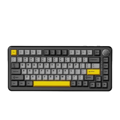 APOJHGF AK820MAX Wired Mechanical Keyboard with Magnetic Switch Customized Compatible with Single Mode(Grey)