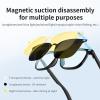 Ttbesmi Bluetooth Smart Glasses Sunglasses for Men Women with Speakers Bluetooth Blue Tooth Audio Blue Light Safety Men's Glasses for iPhone Android Outdoor Bluetooth Speaker Open Ear Headphones view 2