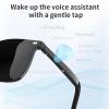 Ttbesmi Bluetooth Smart Glasses Sunglasses for Men Women with Speakers Bluetooth Blue Tooth Audio Blue Light Safety Men's Glasses for iPhone Android Outdoor Bluetooth Speaker Open Ear Headphones view 4