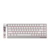 APOJHGF Magnetic Hot Swap Mechanical Keyboard with 8K Polling Rate Compatible with Customization Compatible with FGG Model(MAD 68R White Side) view 1