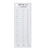 JOEBO Microscope Kit 10 PCS Transparent Film Gauge Point Calibration Ruler for Measure Inner/Outer Diameter R Angle Calculation Microscope Lens Adapters(Thick Protective) view 1