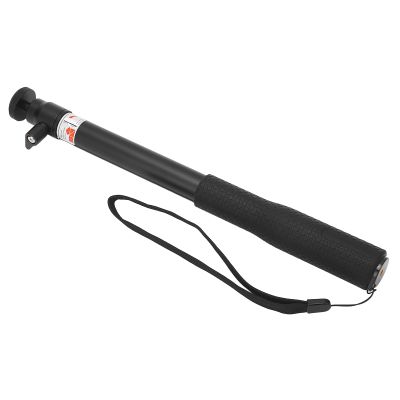 Lightweight Aluminum Alloy Metal Stabilizer Extension Rod Pole with Comfortable Silicone Grip for Zhiyun, Feiyu, Ronin and Other Stabilizers, 4 Sections Telescopic Tripod Pole