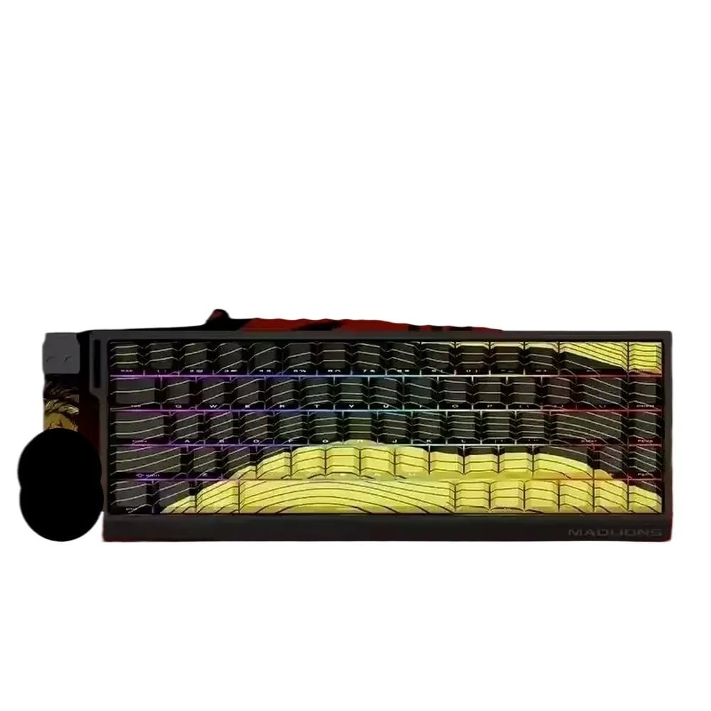 APOJHGF Magnetic Hot Swap Mechanical Keyboard with 8K Polling Rate Compatible with Customization Compatible with FGG Model(MAD68HE Limited B)