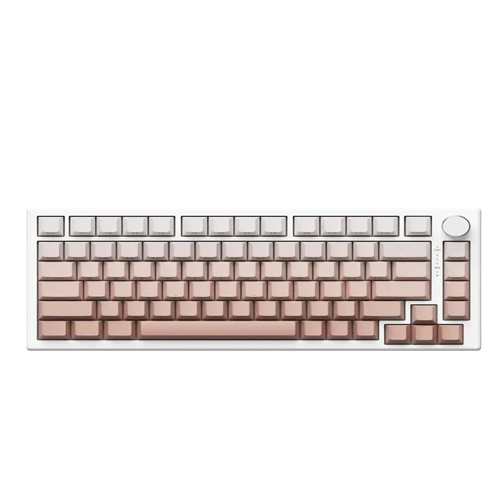 APOJHGF A75 Hot Swappable 75% Wired Mechanical Keyboard Switch Customized Compatible with FPS and Valorant Gamers PC Gifts(A75-Red-Mag)
