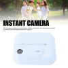 Instant Print Camera, 48MP 1080P HD Lens 6X Zoom Print Black and White Photos, MP3 and Game, Instant Print Digital Camera for Adults and Kids, Christmas Birthday Gifts (Blue) view 2