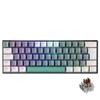 APOJHGF Mechanical Keyboard 60% Layout RGB Backlight Hot-swappable NKRO Wired Keyboard Compatible with PC Gamers ABNT2 Layout(ABNT2 Brown Switch) view 1