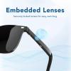 AI Translator Smart Glasses, Real Time Translation Glasses Wireless Bluetooth, Smart Sunglasses Polarized, Language Translator for Traveling Supports 118 Languages view 4