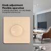 50W Volume Control, Professional Safety 5 Gears Tuning Knob Volume Controller for Home Speakers (Gold) view 2