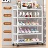 JHDXL Rotating Shoe Rack Storage Tower, Shoe Rack for Entryway, 360 Rotating Shoe Rack, Storage Shelf for Entryway Living Room, Household Essentials(52 * 21 * 98cm/20.5 * 8.3 * 38.5in) view 4