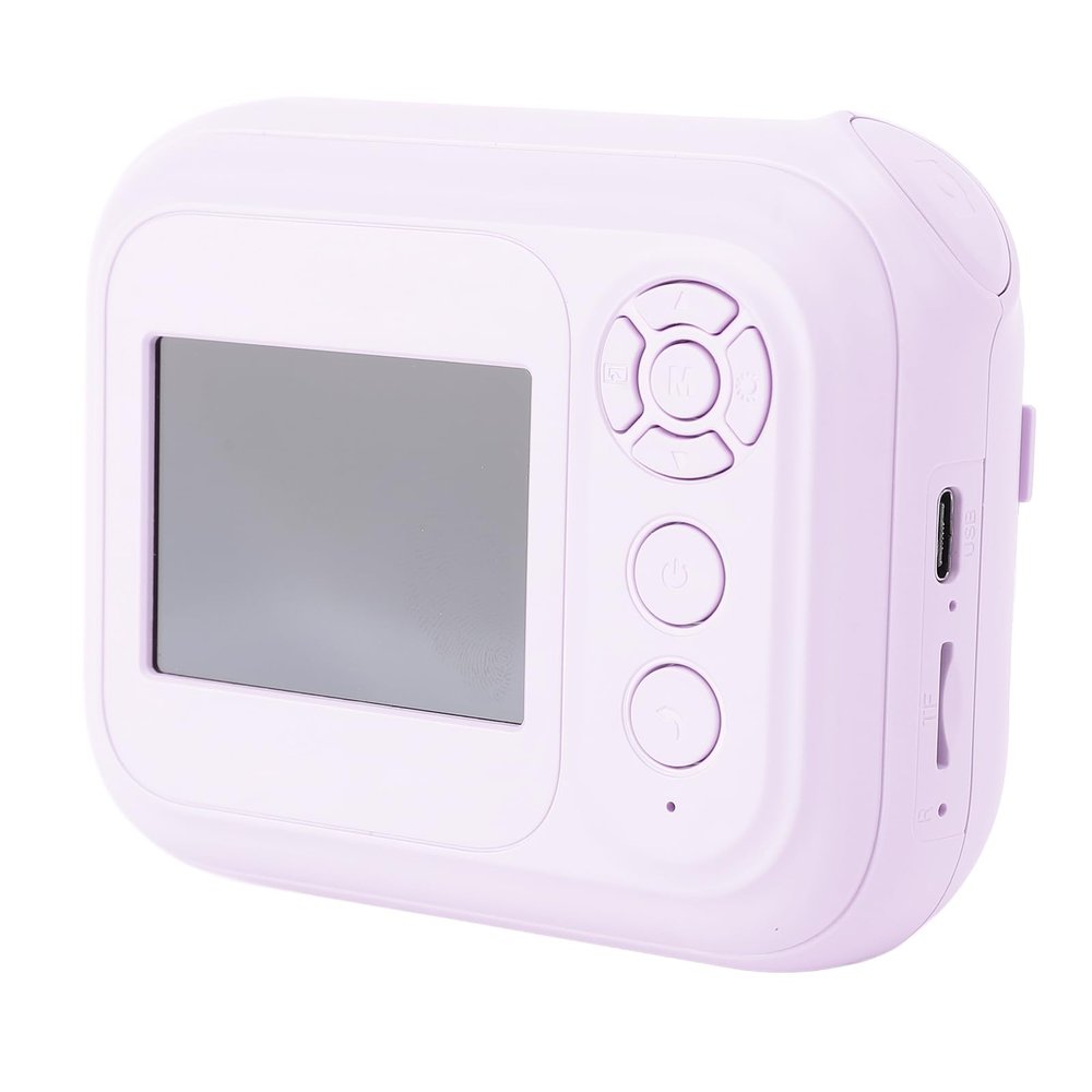 Xiuganpo Instant Print Camera for Kids, 48MP 1080P HD 6X Photo Zoom Digital Child Printable Camera Supports 128GB for Birthday Xmas Gifts Portable Toy for Girls Boys (#4)