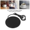 Coffee Mug Warmer, 55C Automatic Constant Temperature Electric Cup Warmer for FlatBottomed Cups, Water Proof Coffee Warmer Plate for Office, Home, Travel (Silver) (Gold) (Black) view 4