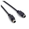 lowmountainswere Pure Copper PS/2 Keyboard Male to Female Extension Cable Lead 6 Pin Motherboard for Keyboard 1M1.5M3M5M(300CM,Male to Female) view 3