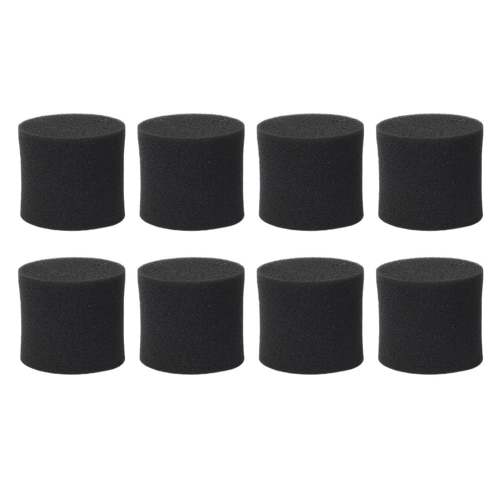 8pcs Speaker Port Tube Sponge, 50mm Dia, 55mm Height Speaker Cabinet Port Tube for Speaker Box Bass Air Port Speaker Cabinet Port Sponge, DIY Loudspeaker and Subwoofer Parts