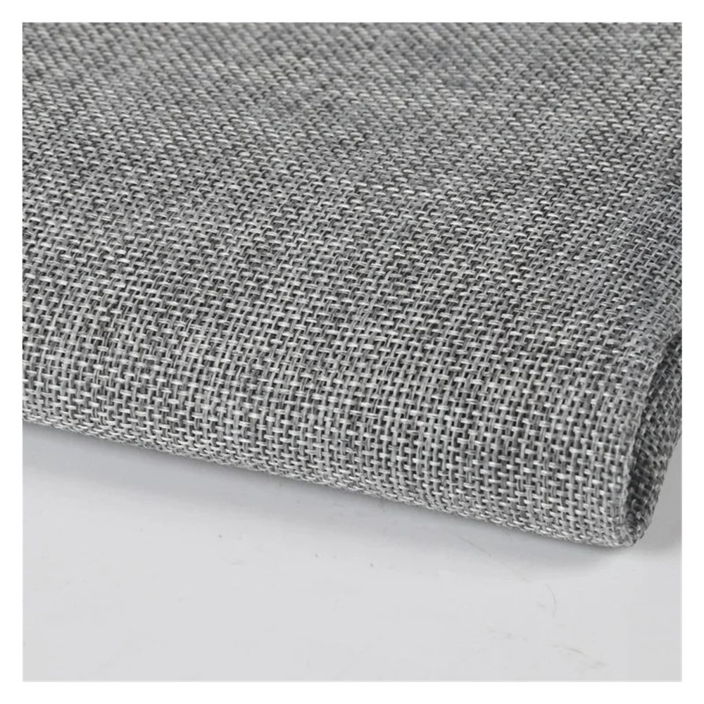 USSONGLIANGBO Speaker Grill Cloth Speaker Grill Cloth Linen Fabric Protective Dustproof Mesh Cloth Stereo Fabric Replacement for Media Cabinet KTV Boxes(Gray)