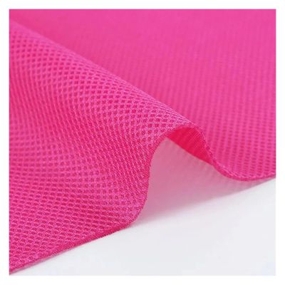 USSONGLIANGBO Speaker Grill Cloth Breathable 3D Mesh Fabric Air Layer Solid Color Handcraft DIY Upholstery Make Chair Speaker Dustproof Soundproof Net Cover Cloth(Rose RED)