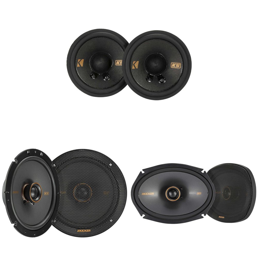 KICKER Chevy/GMC Crew Cab Truck 20-UP Audio Speaker Upgrade