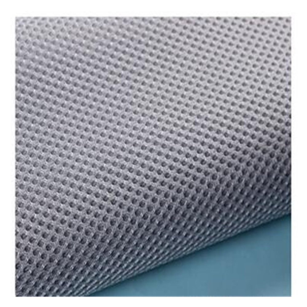 USSONGLIANGBO Speaker Grill Cloth Speaker Mesh Fabrics for Stereo Sound Box Thick Breathable 155cm Wide 185g/M2 2mm Thickness(Light Grey,50CMX150CM_180 GSM)