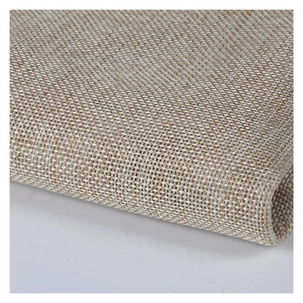 USSONGLIANGBO Speaker Grill Cloth Speaker Grill Cloth Linen Fabric Protective Dustproof Mesh Cloth Stereo Fabric Replacement for Media Cabinet KTV Boxes(Light Beige)