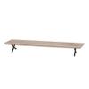 Anji Mountain Monitor Stand - Desktop Organizer & Laptop Riser, Ergonomic Monitor Riser, Space-Saving Monitor Stand for Desk, Durable Construction, Easy Assembly, Ideal for Home & Office,Biscotti view 2