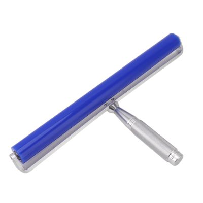 Soft Roller Record Cleaner Squeegee Wheel, Dust Removal Manual Cleaner Tool Dust, Silicone Roller for Computer Screen, Phone Film, Glass (12 Inch)