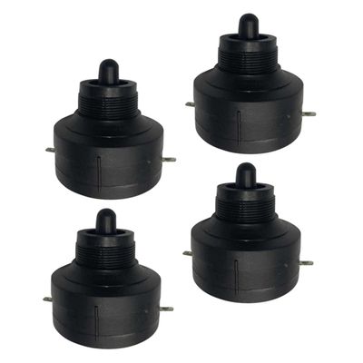 CHICAMPERA 4pcs Piezoelectric Speakers for Stain-resistant Horns for Enhanced Sound Quality Easy Installation Compatible Various Vehicles