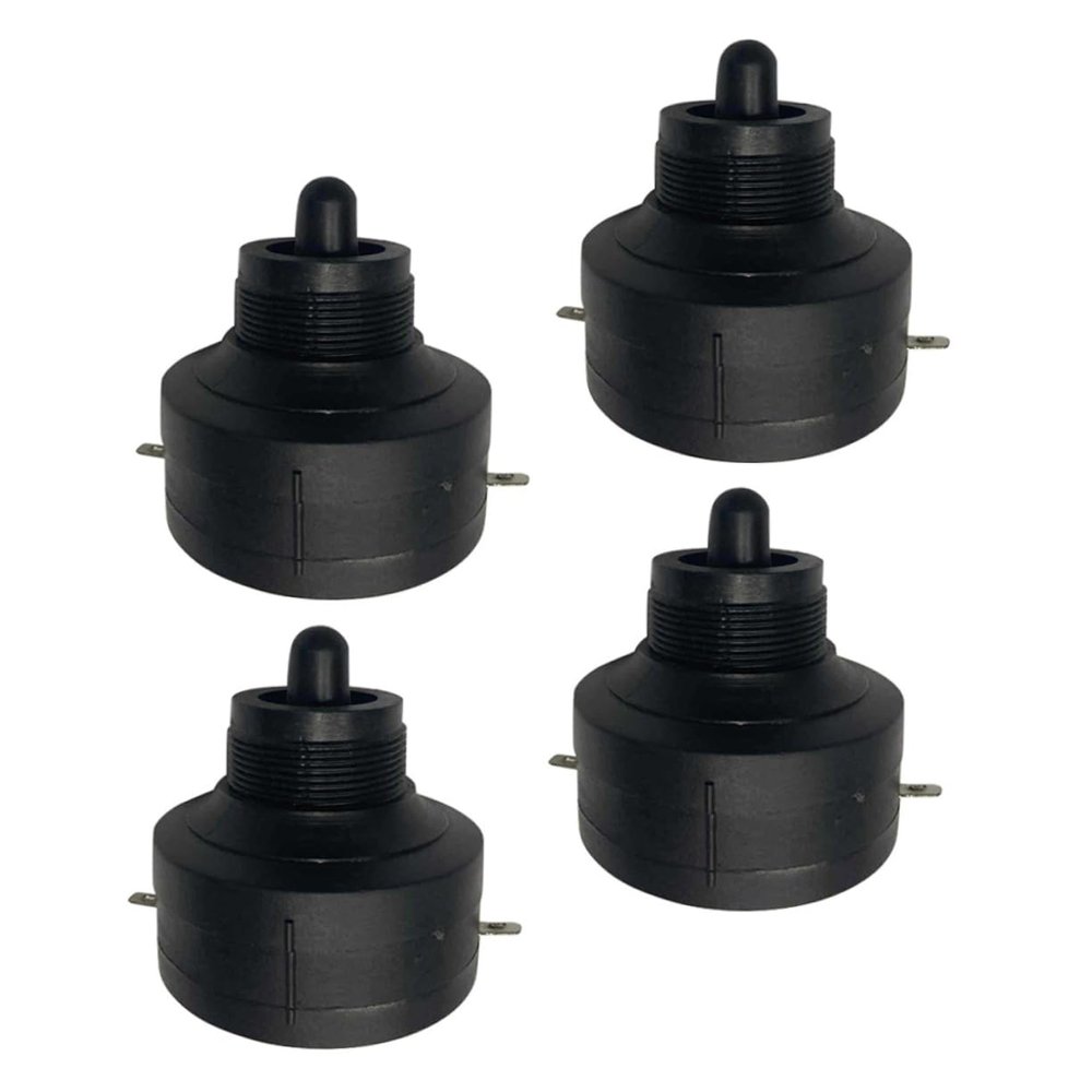 CHICAMPERA 4pcs Piezoelectric Speakers for Stain-resistant Horns for Enhanced Sound Quality Easy Installation Compatible Various Vehicles